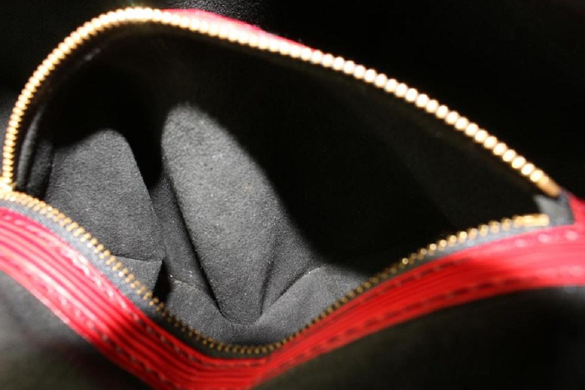Louis Vuitton Red Epi Leather Randonnee GM Drawstring Sling Hobo Bag 921lv74 8