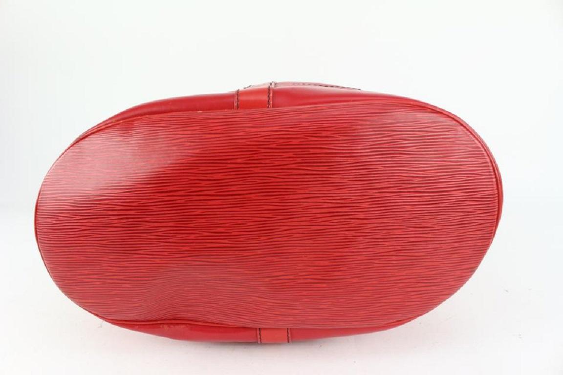 Louis Vuitton Red Epi Leather Randonnee GM Drawstring Sling Hobo Bag 921lv74 3