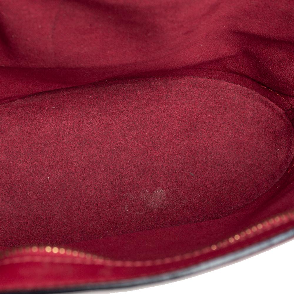 Louis Vuitton Red Epi Leather Saint Jacques PM Bag 11