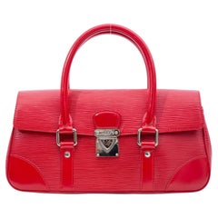 Louis Vuitton - Sac à main Segur PM en cuir épi rouge (2005)