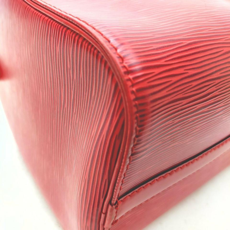 Louis Vuitton Red Epi Leather Speedy 25 Boston PM 861570 6