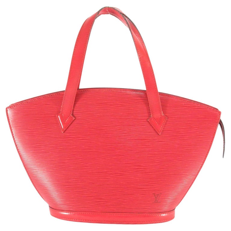 Louis Vuitton Red Epi Leather St. Jacques PM Handbag For Sale at 1stDibs