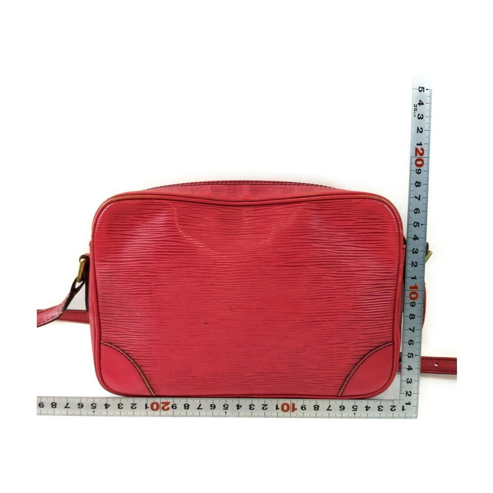 Women's Louis Vuitton Red Epi Leather Trocadero 23 Crossbody Bag 863173