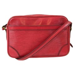 Vintage Louis Vuitton Red Epi Leather Trocadero 23 Crossbody Bag 863173