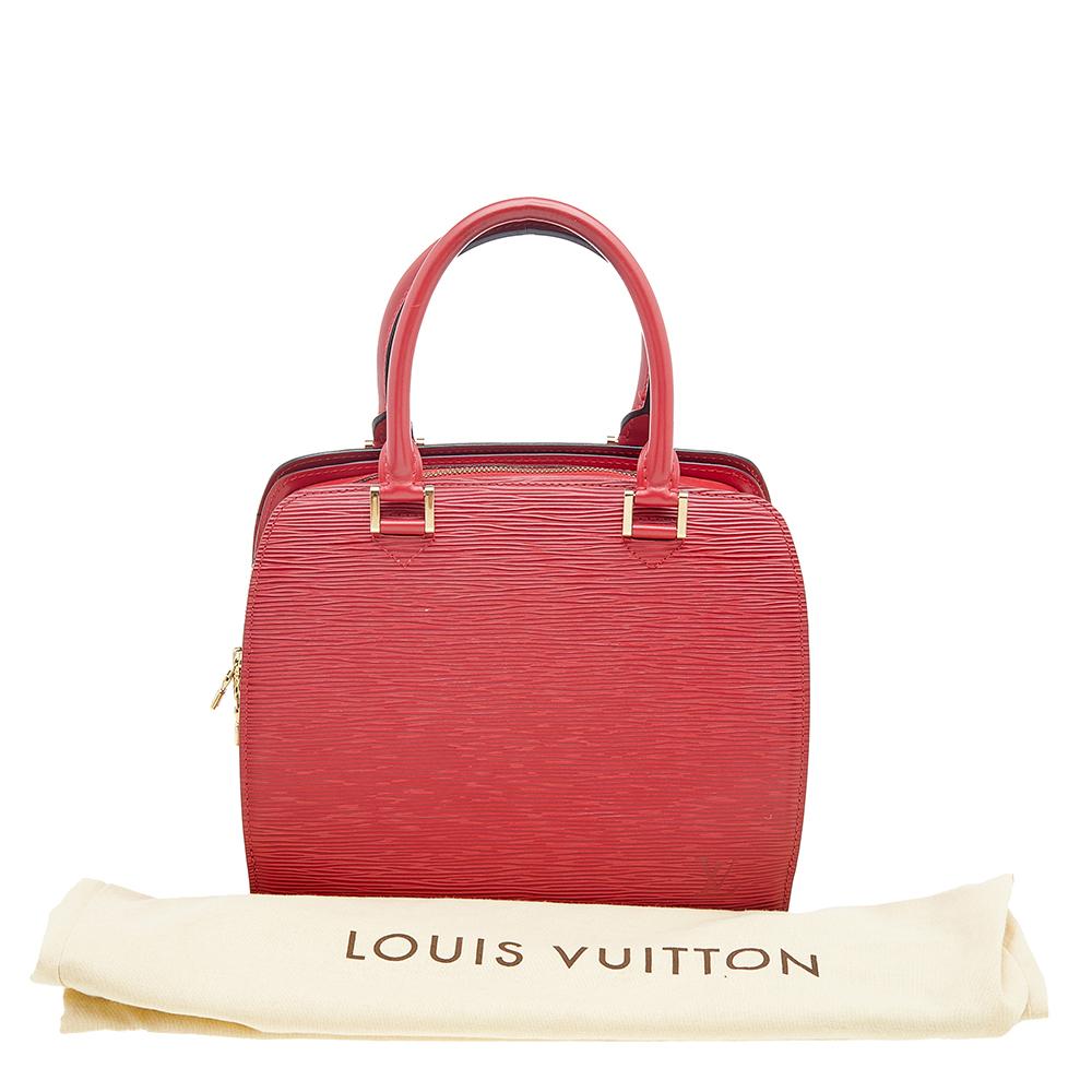 Louis Vuitton Red Epi Leather Vintage Pont Neuf PM Bag 6