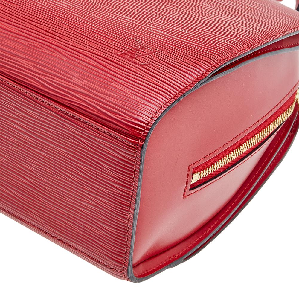 Louis Vuitton Red Epi Leather Vintage Pont Neuf PM Bag 1