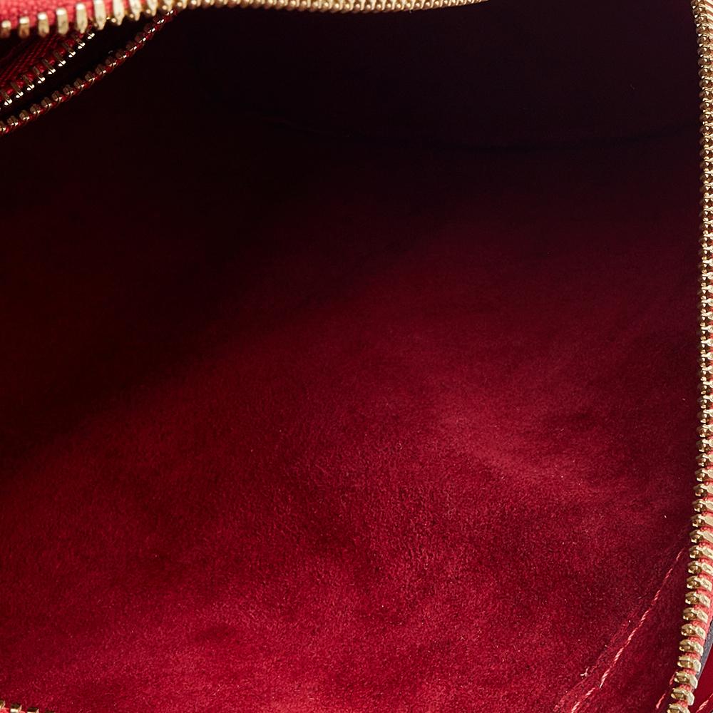 Louis Vuitton Red Epi Leather Vintage Pont Neuf PM Bag 4