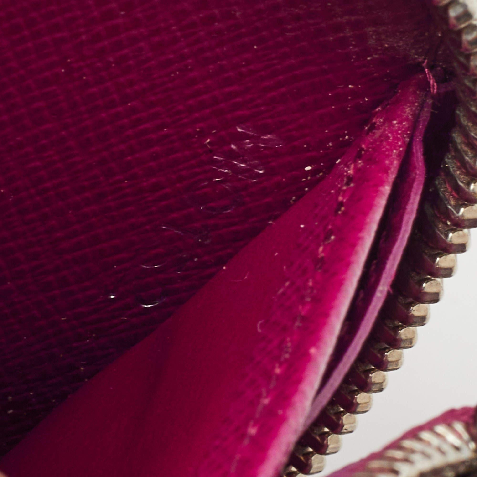 Louis Vuitton Red Epi Leather Zippy Wallet 1