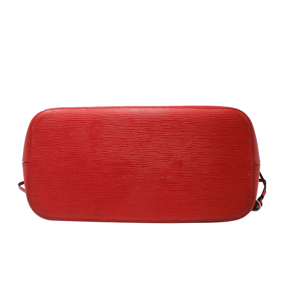 Women's Louis Vuitton Red Epi Neverfull MM Handbag