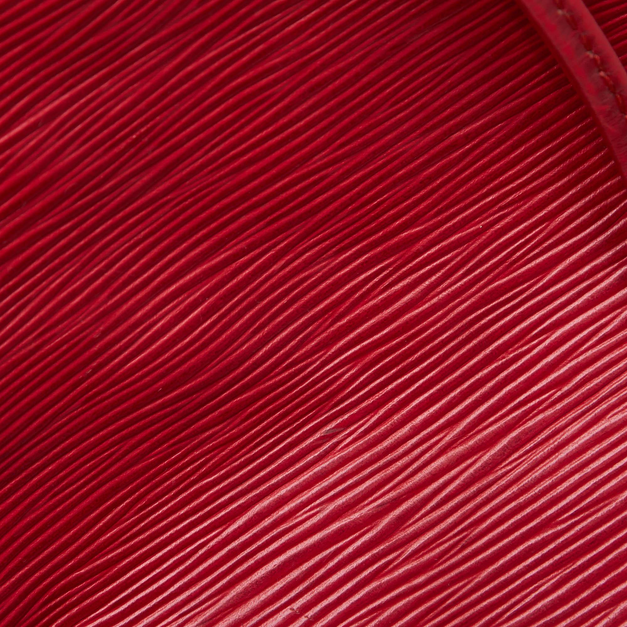 Louis Vuitton Red Epi Petit Noe 6