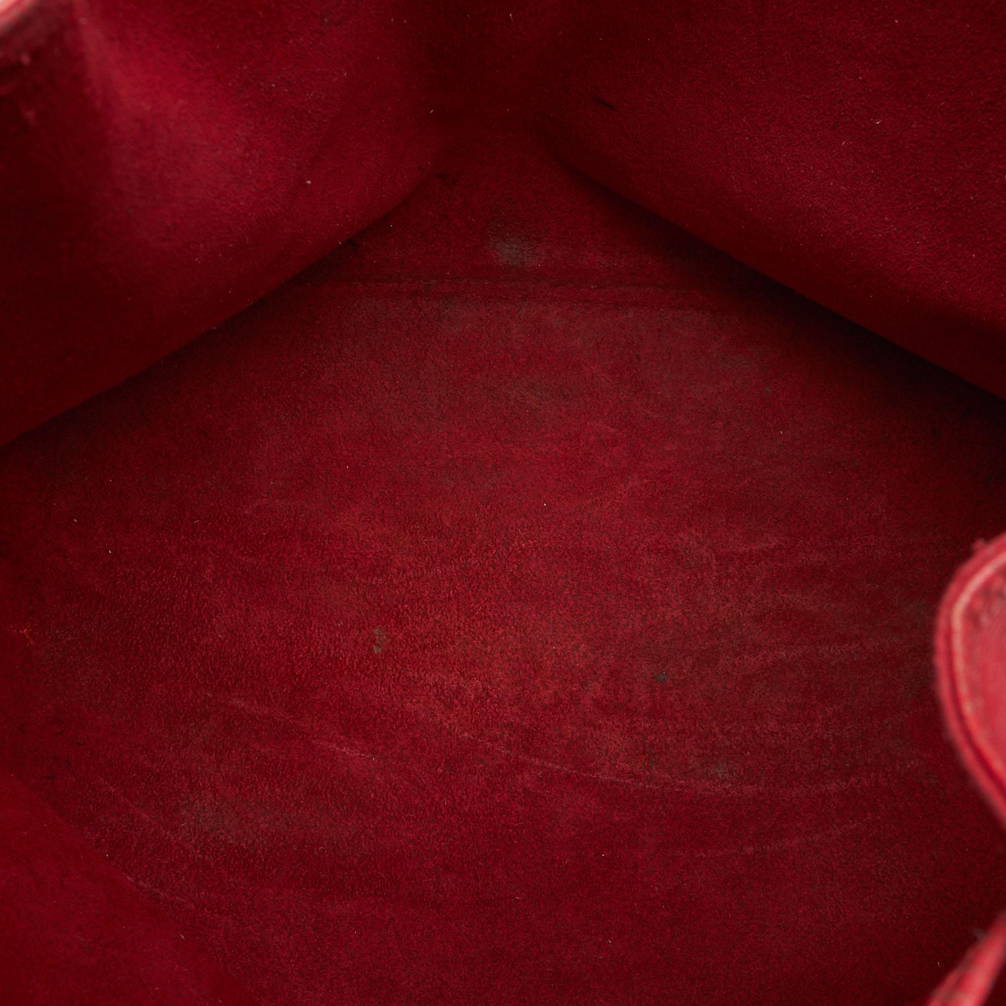 Louis Vuitton Red Epi Petit Noe 1