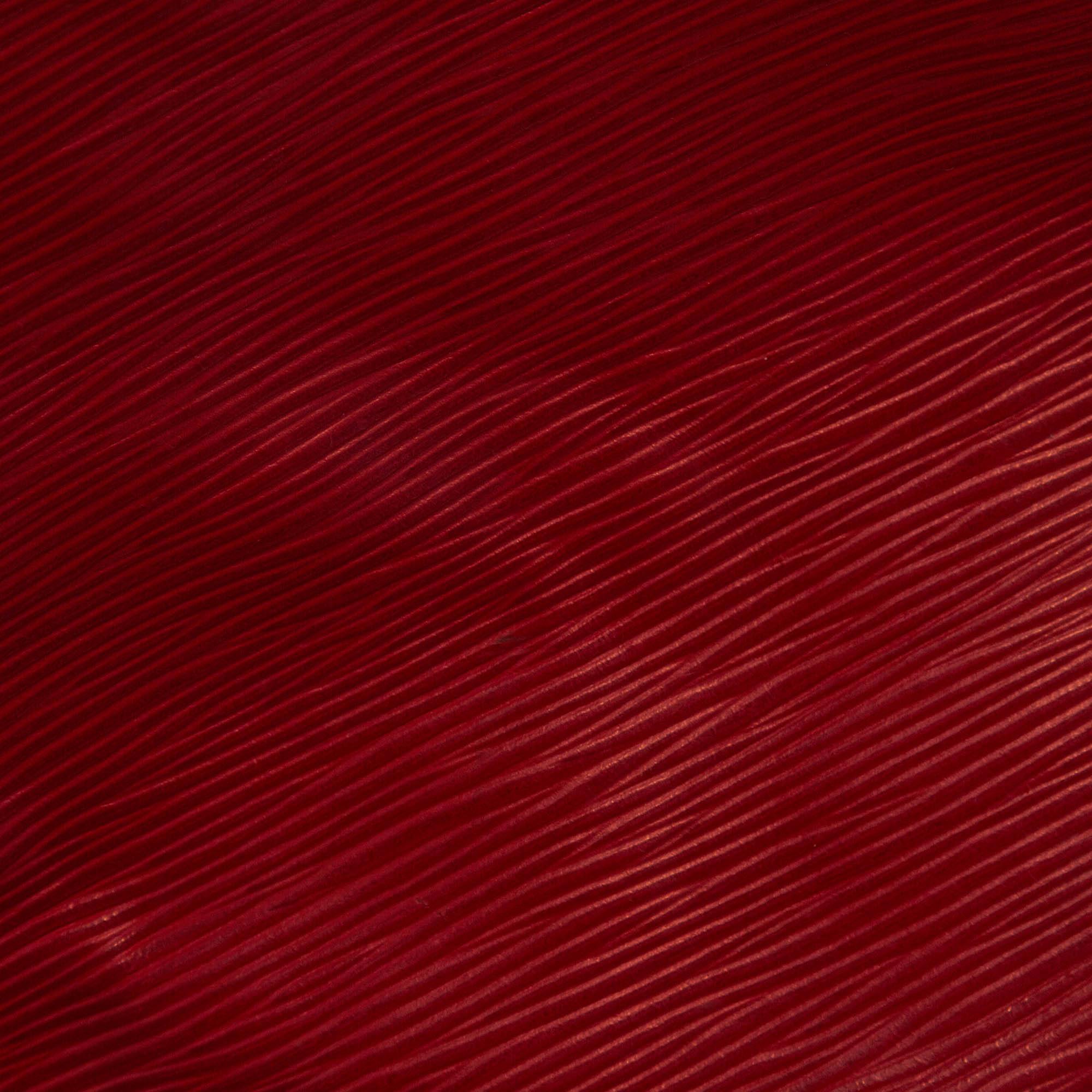 Louis Vuitton Red Epi Petit Noe 5