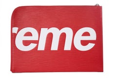 Louis Vuitton Red Epi Pochette Jour bag