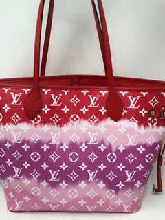 Louis Vuitton Red Escale Neverfull