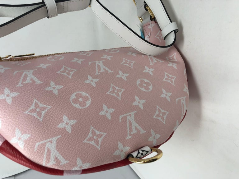 Louis Vuitton Red Multicolor Giant Monogram Coated Canvas Bum Bag Gold  Hardware, 2021 Available For Immediate Sale At Sotheby's