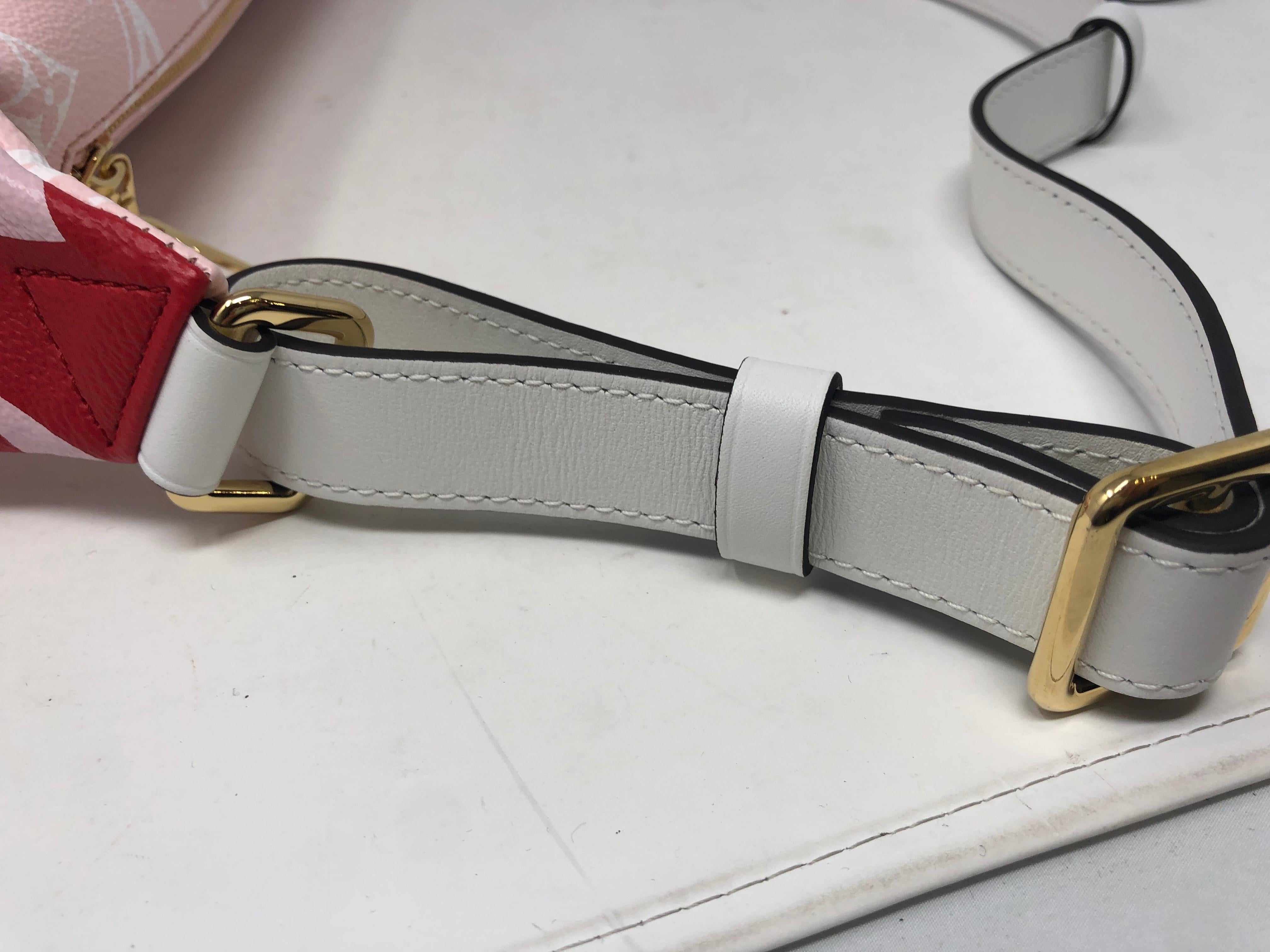 Louis Vuitton Red Giant Bum Bag 1