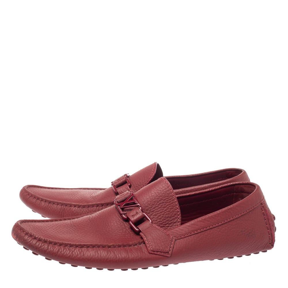 Louis Vuitton Red Leather Hockenheim 