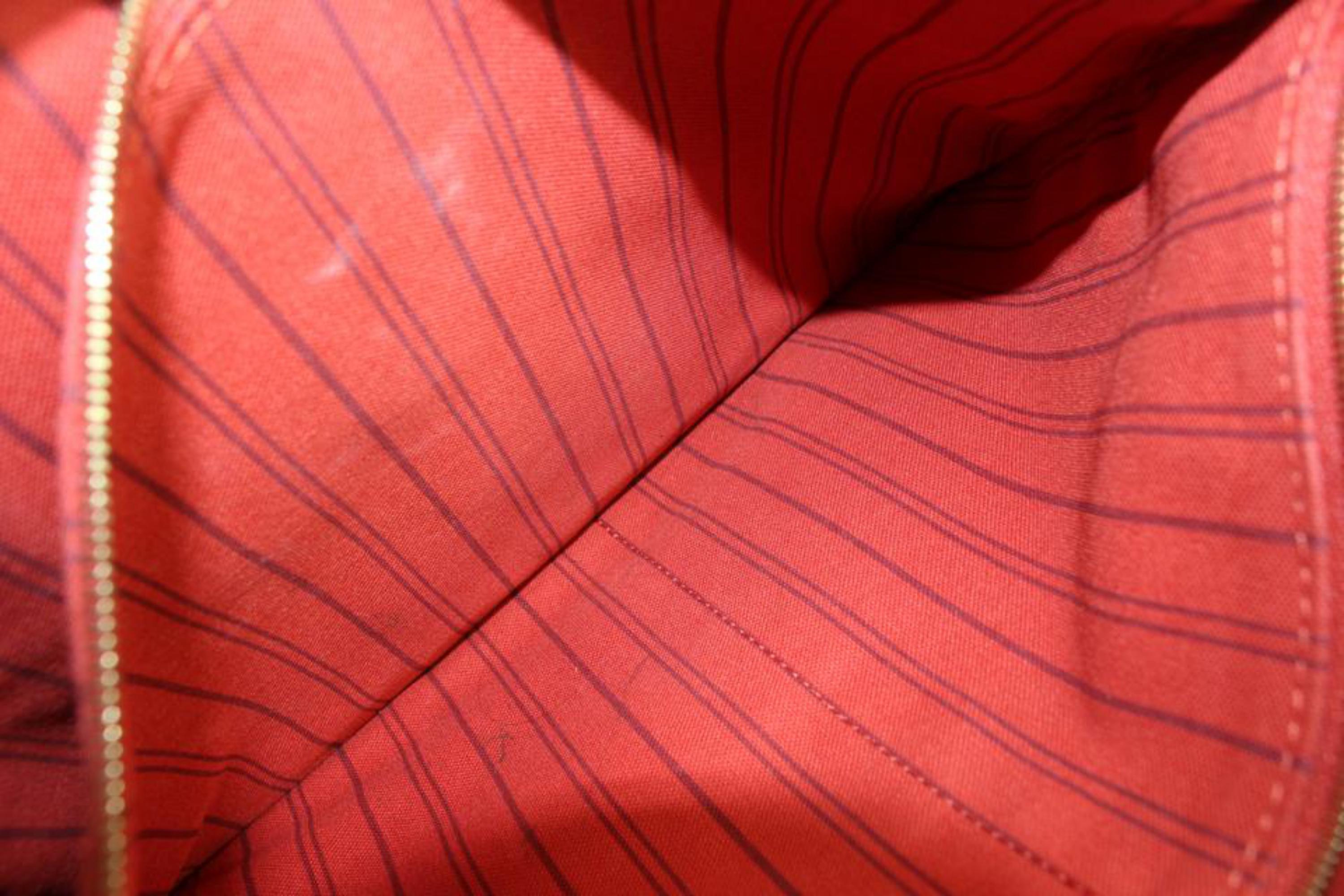 Louis Vuitton - Sac 2way Empreinte Lumineuse PM en cuir rouge avec monogramme 1lk516s en vente 4