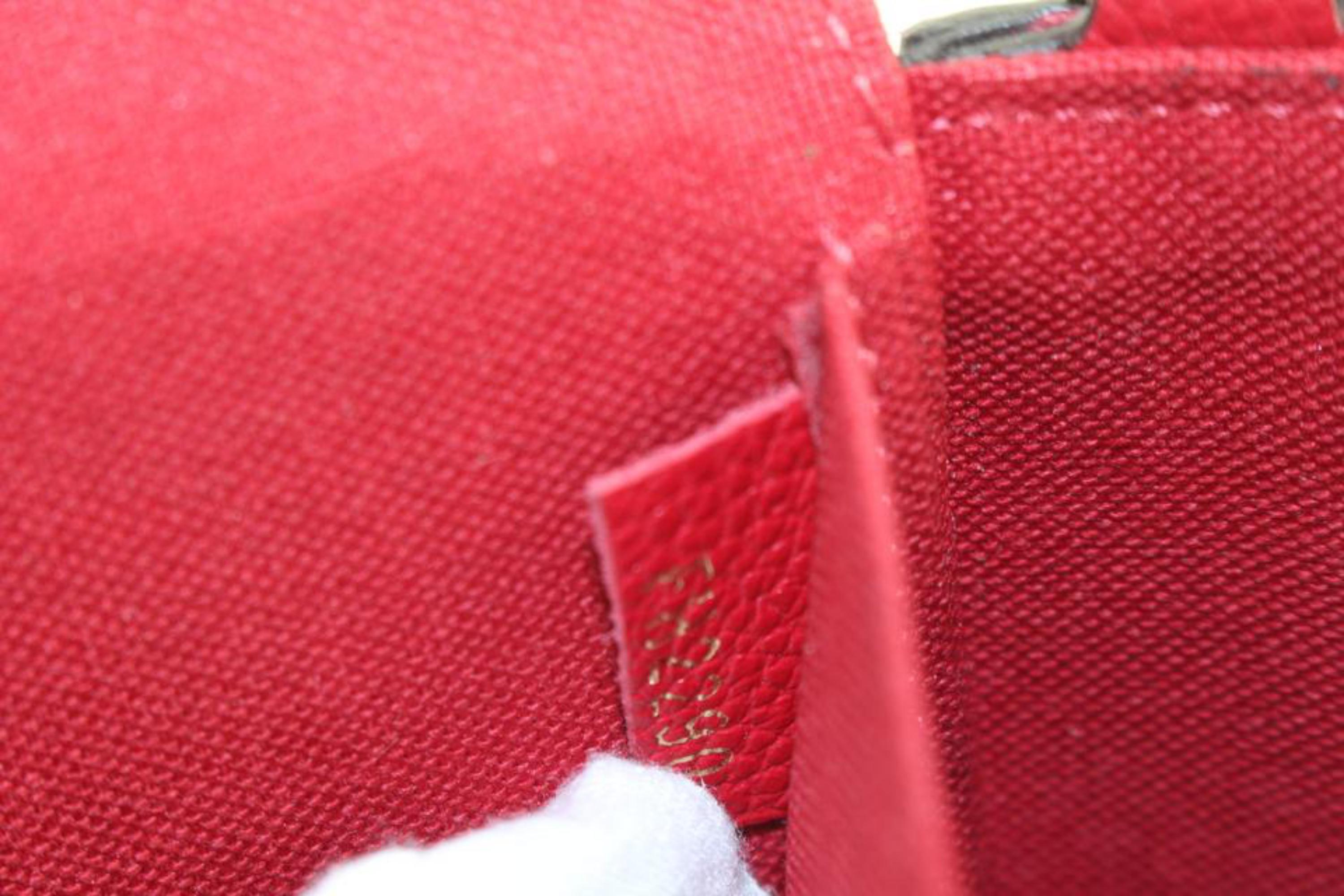 red louis vuitton pochette