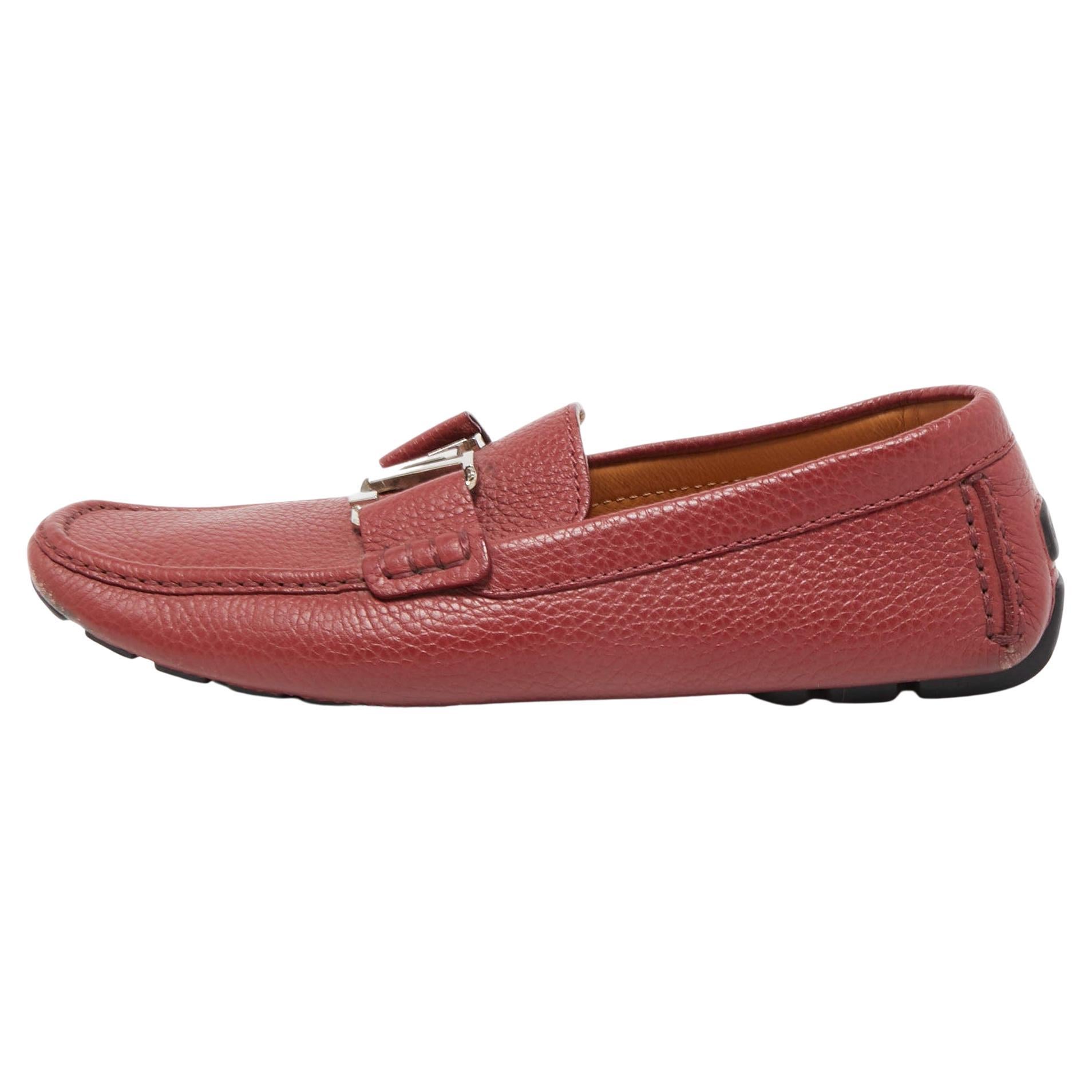 Louis Vuitton Monte Carlo Leather Loafers