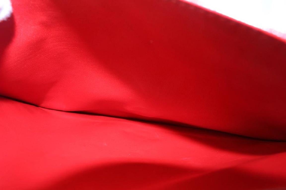 Louis Vuitton Red Leather Opera Line Delphes Messenger Flap Bag 1013lv9 For Sale 5