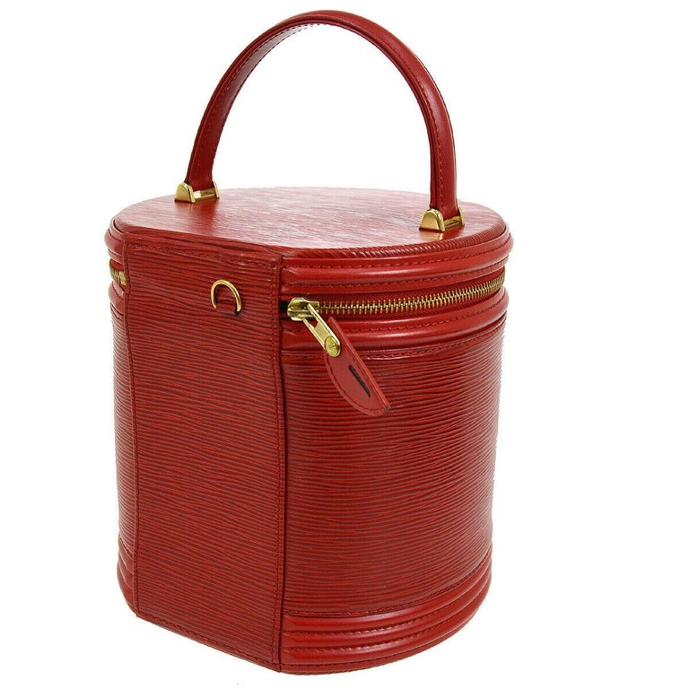 Louis Vuitton Bucket Bag Red Handles For Men