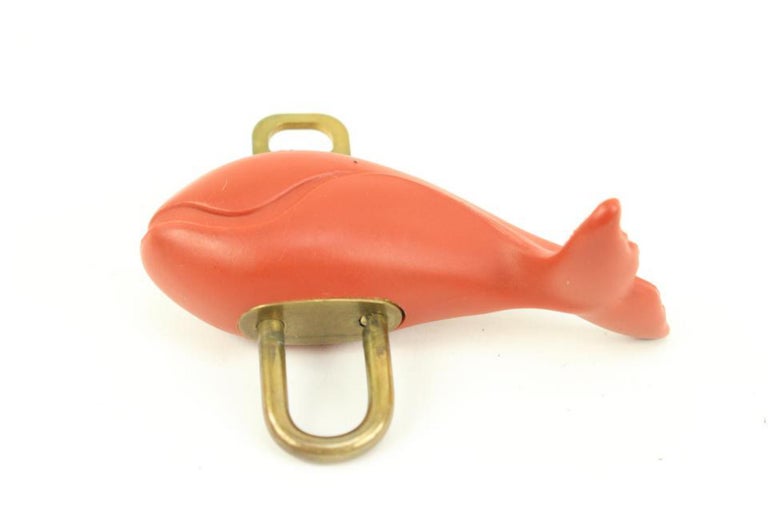 Louis Vuitton c.1995 America's Cup Red Whale Motif Lock Keys Ltd Ed at  1stDibs
