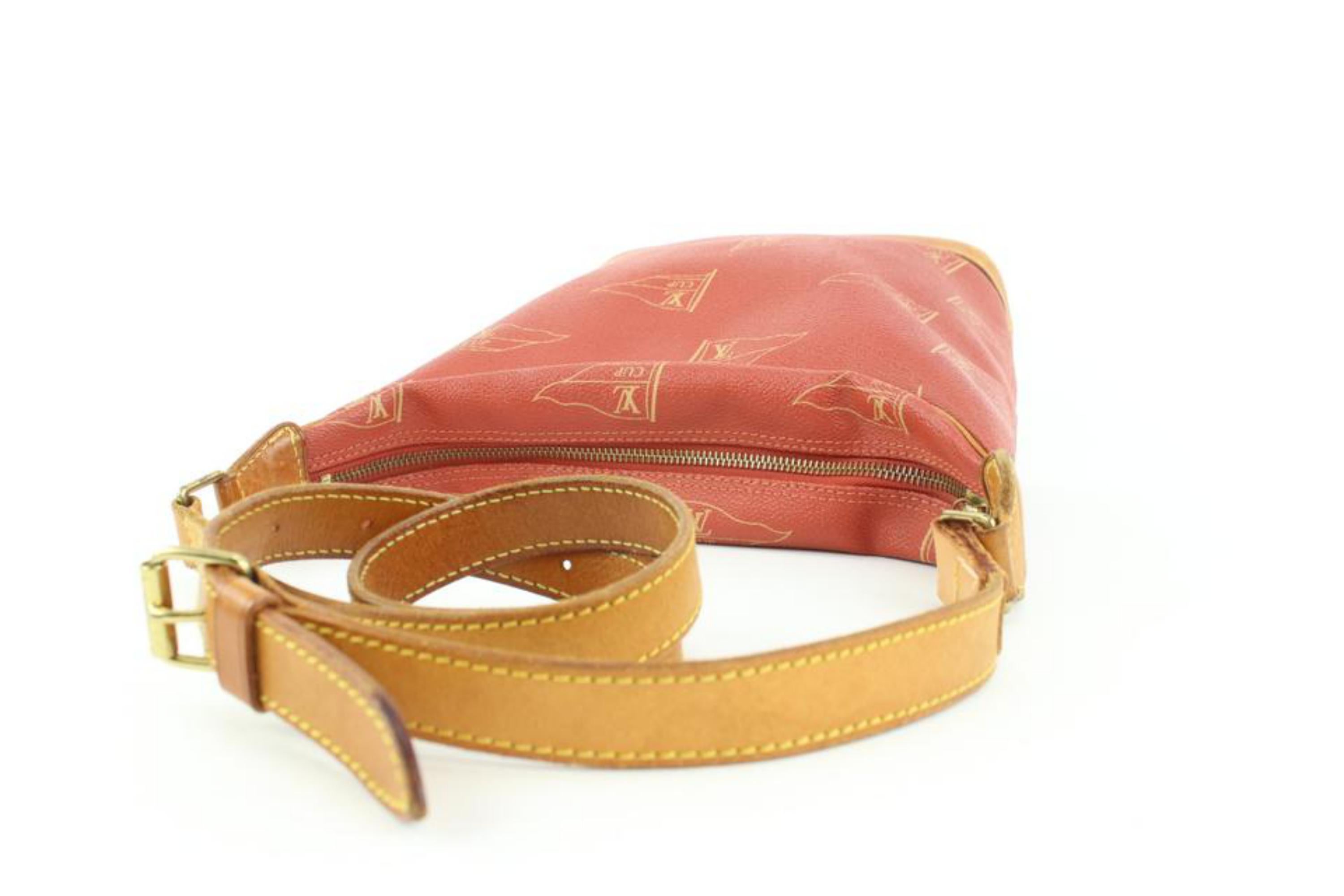 Louis Vuitton Red LV Cup Le Touquet Hobo Bag 1LV54a 3