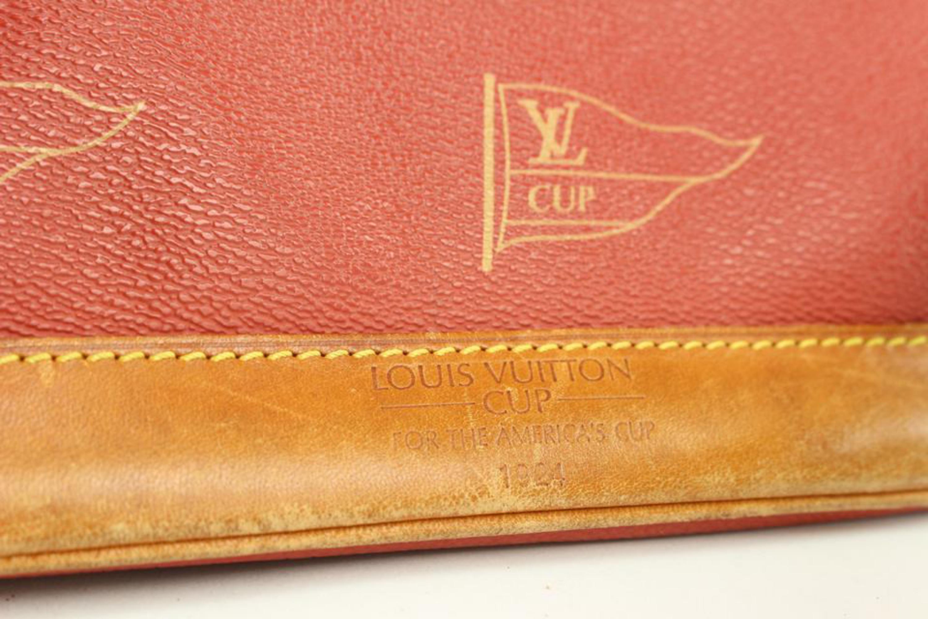 Louis Vuitton Red LV Cup Le Touquet Hobo Bag 1LV54a 1