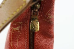 Louis Vuitton Red LV Cup Le Touquet Hobo Shoulder bag 3LV106