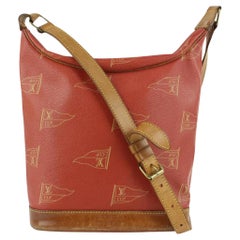 Louis Vuitton Red LV Cup Le Touquet Hobo Shoulder bag 3LV106