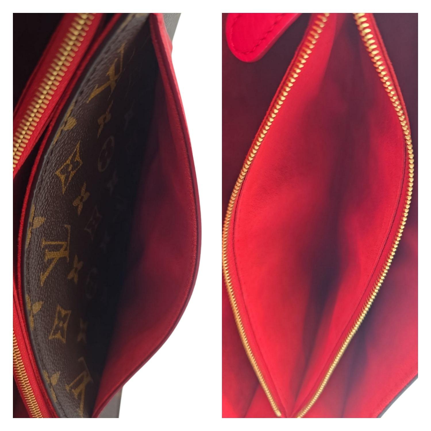Louis Vuitton Red Monogram Canvas Victoire Chain Bag 3