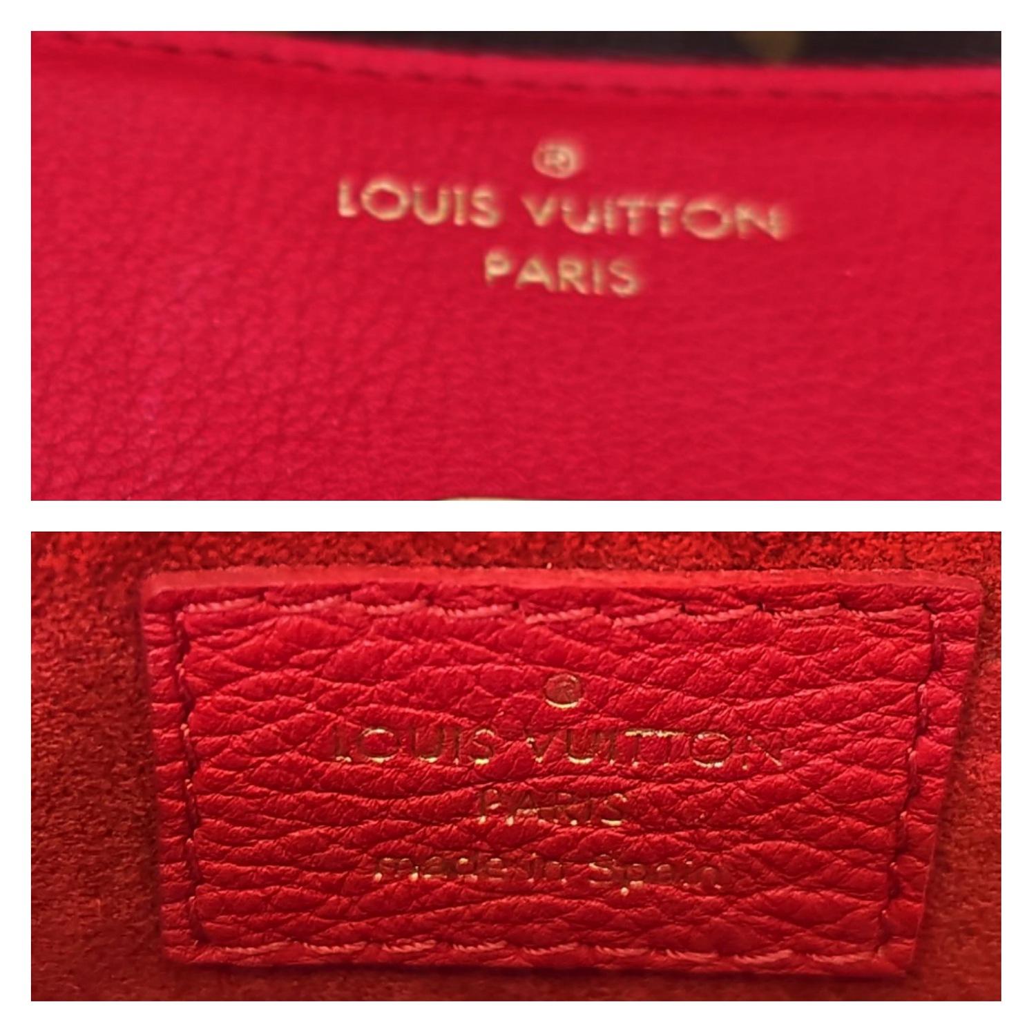 Louis Vuitton Red Monogram Canvas Victoire Chain Bag 4
