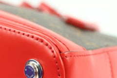 Louis Vuitton Louis Vuitton Rote Monogramm Dora PM Kuppel 2way Umhängetasche  10lk516s