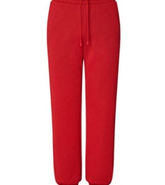 Louis Vuitton Red Monogram Embossed Track Pants