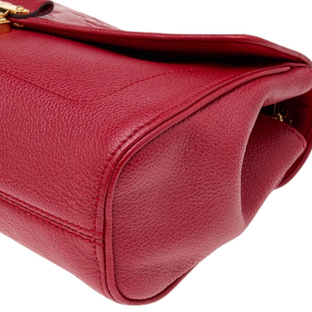 Louis Vuitton Red Monogram Empreinte St Germain Shoulder PM Bag 3