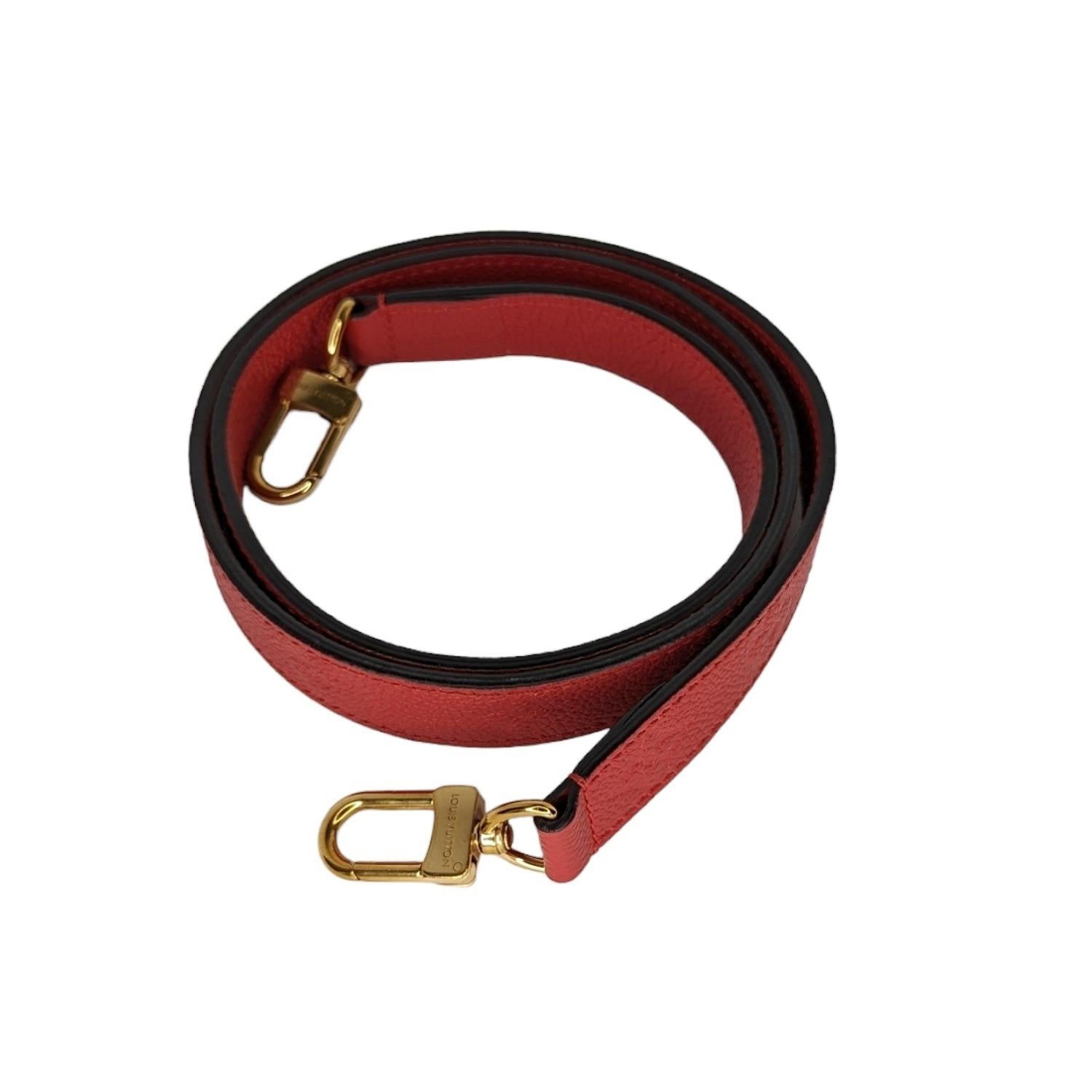 Louis Vuitton Red Monogram Empreinte Sully PM 6
