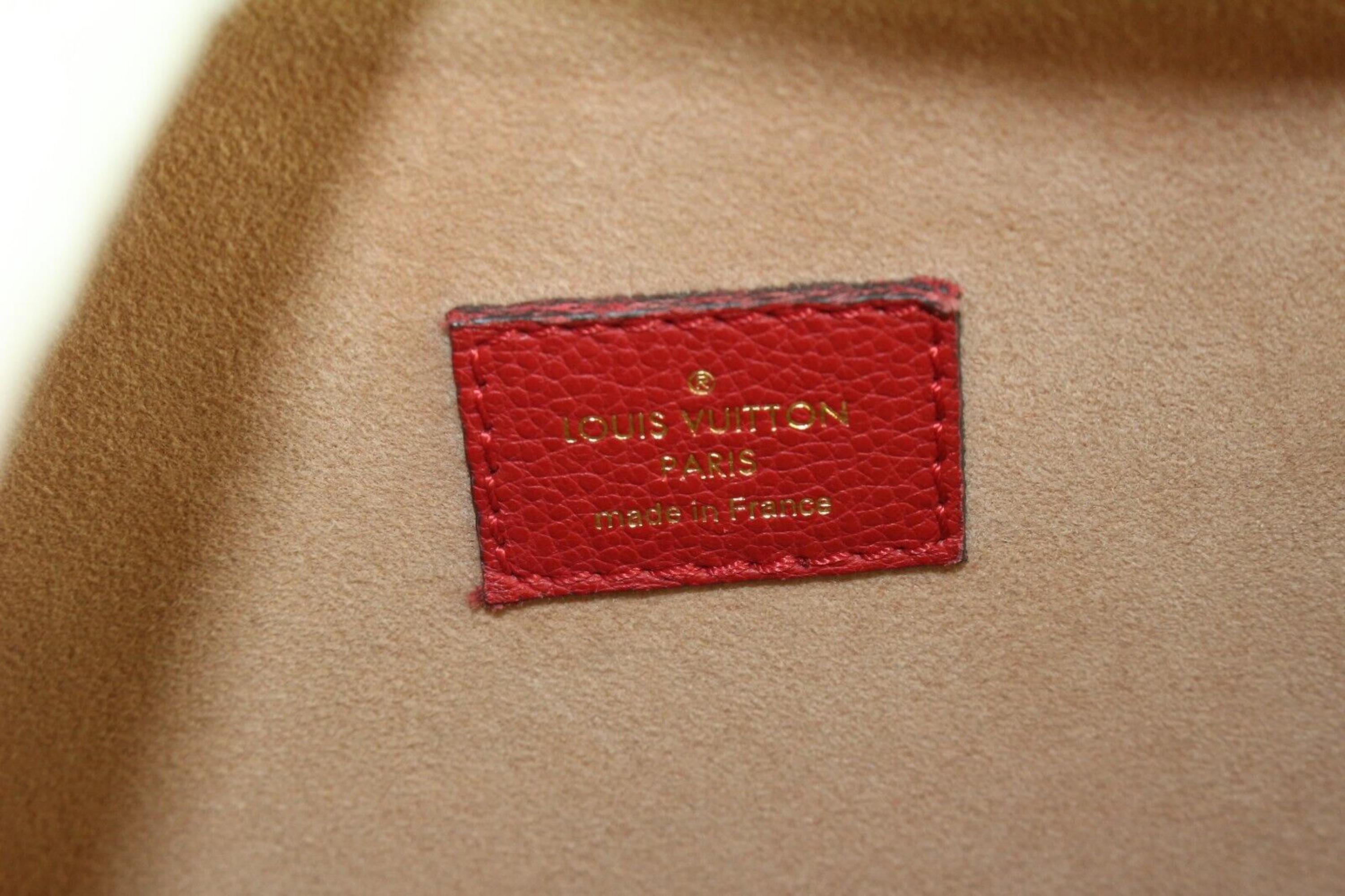Monogrammierte Flandrin 2-Wege-Tasche von Louis Vuitton 5LK0509 (Braun) im Angebot