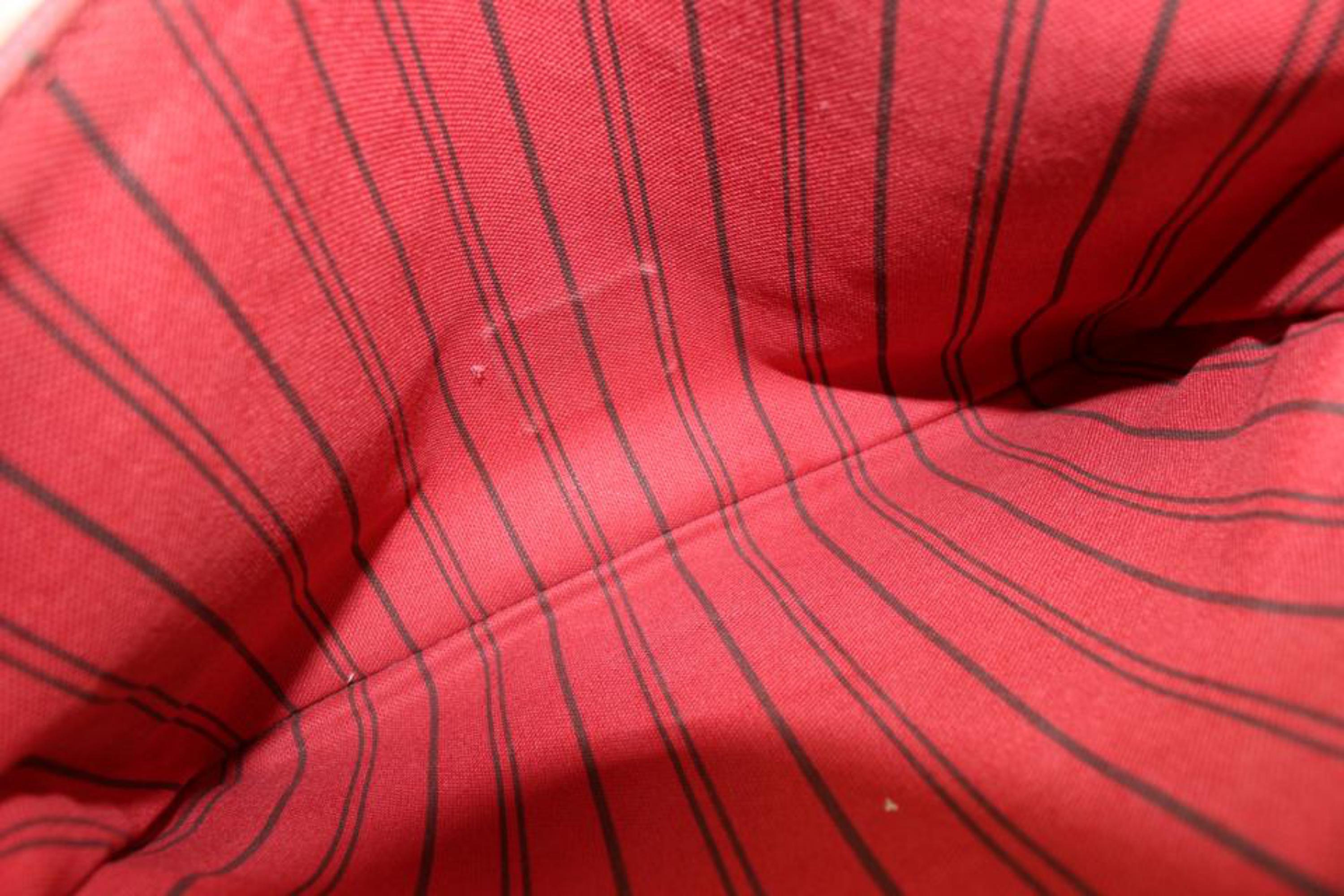 Louis Vuitton Red Monogram Leather Empreinte Pochette Metis Crossbody Bag 41lk78 For Sale 5