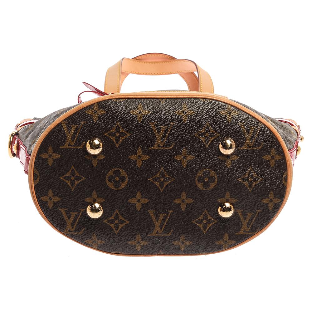 Louis Vuitton Red Monogram Leather Limited Edition Rubis Neo Bucket Bag In Good Condition In Dubai, Al Qouz 2