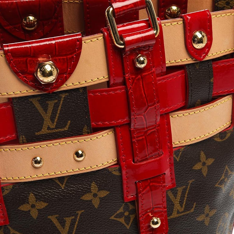 Louis Vuitton Red Monogram Canvas and Leather Limited Edition Rubis Neo  Bucket Bag Louis Vuitton