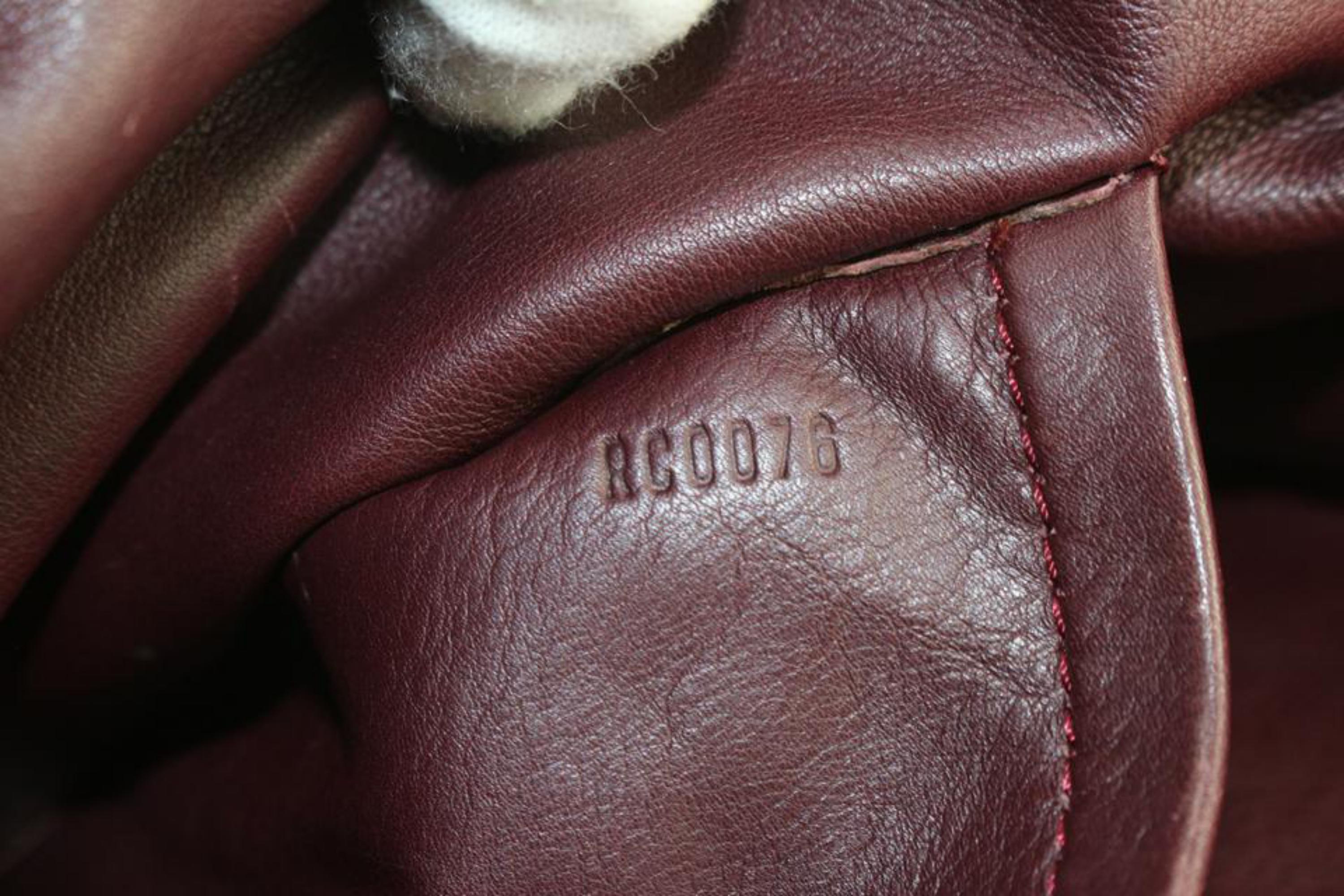 Louis Vuitton Red Monogram Squishy Drawstring Shoulder Bag 5LVJ1026 4