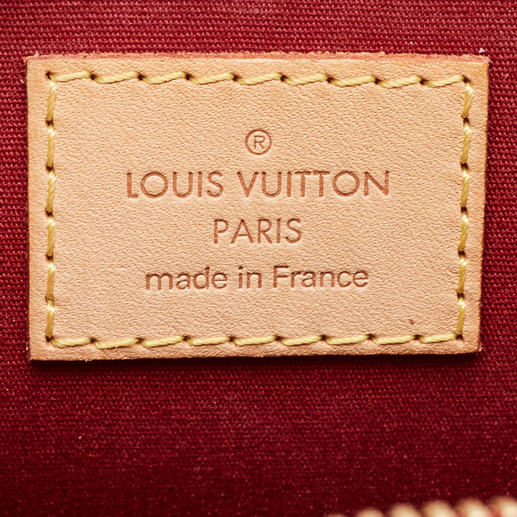 Louis Vuitton Red Monogram Vernis Alma GM 6