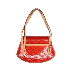 Louis Vuitton Red Monogram Vernis Biscayne Bay PM Bag
