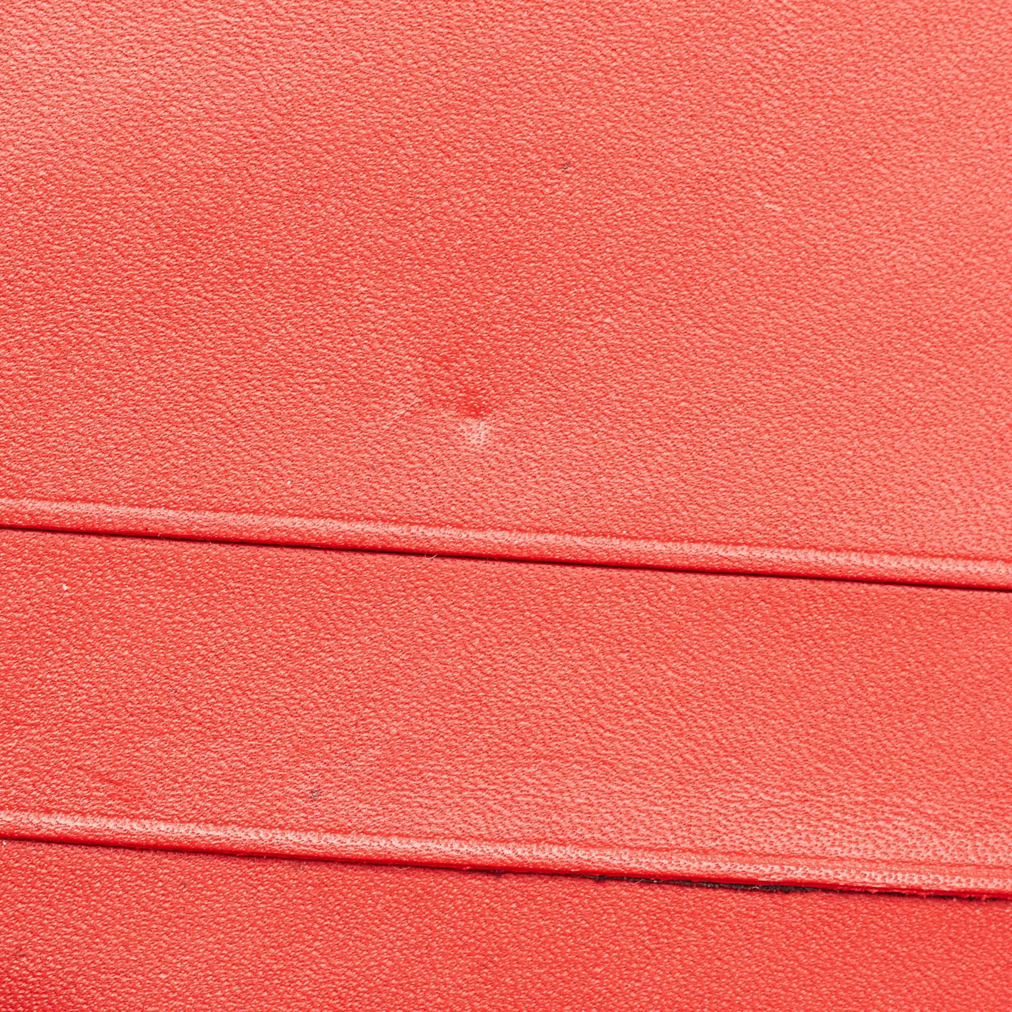 Women's Louis Vuitton Red Monogram Vernis Elise Wallet