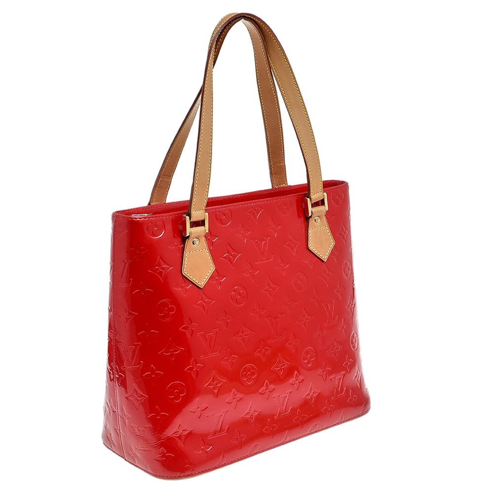 red monogram handbag bag