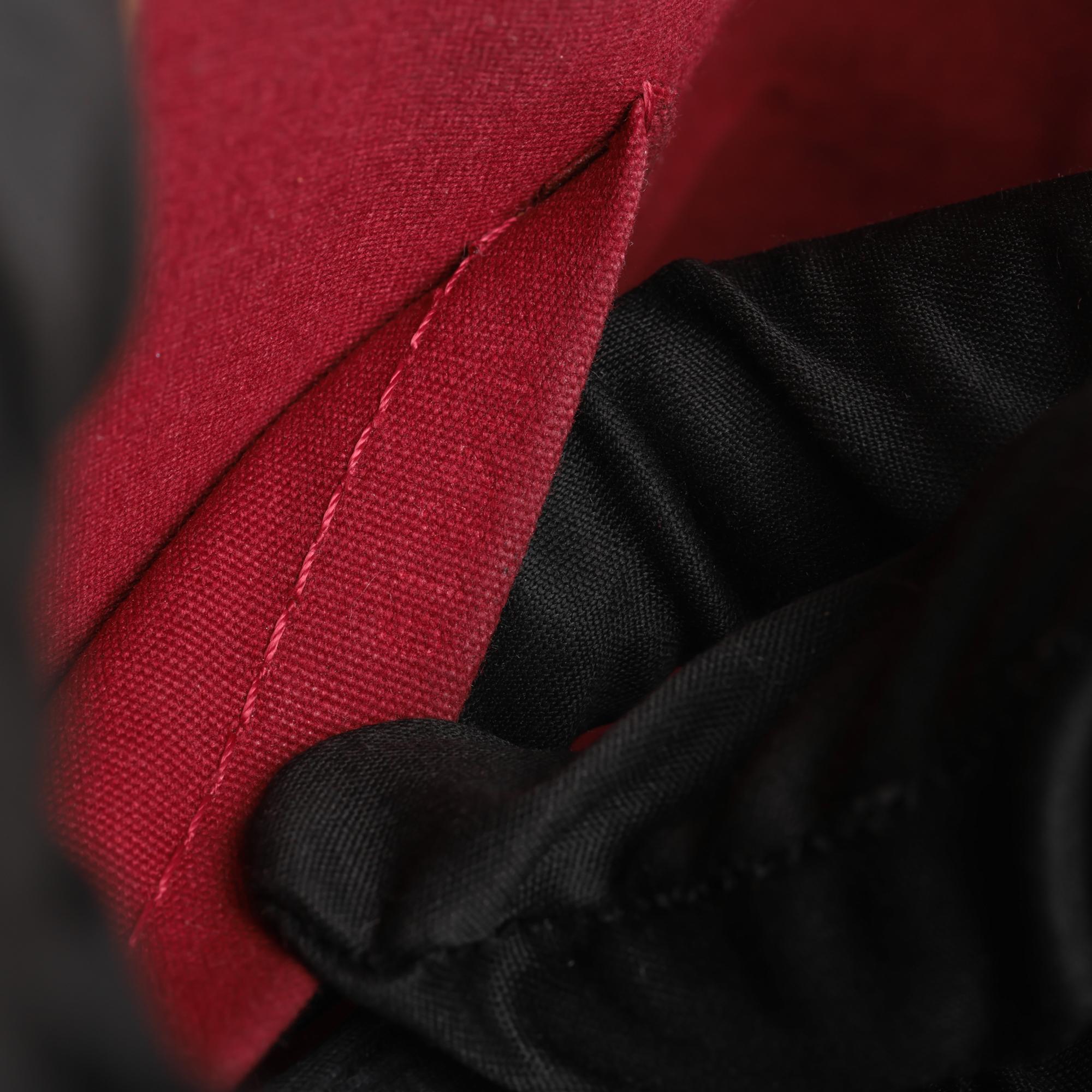Louis Vuitton - Sac Alma BB en cuir rouge avec monogramme et monogramme en vente 5