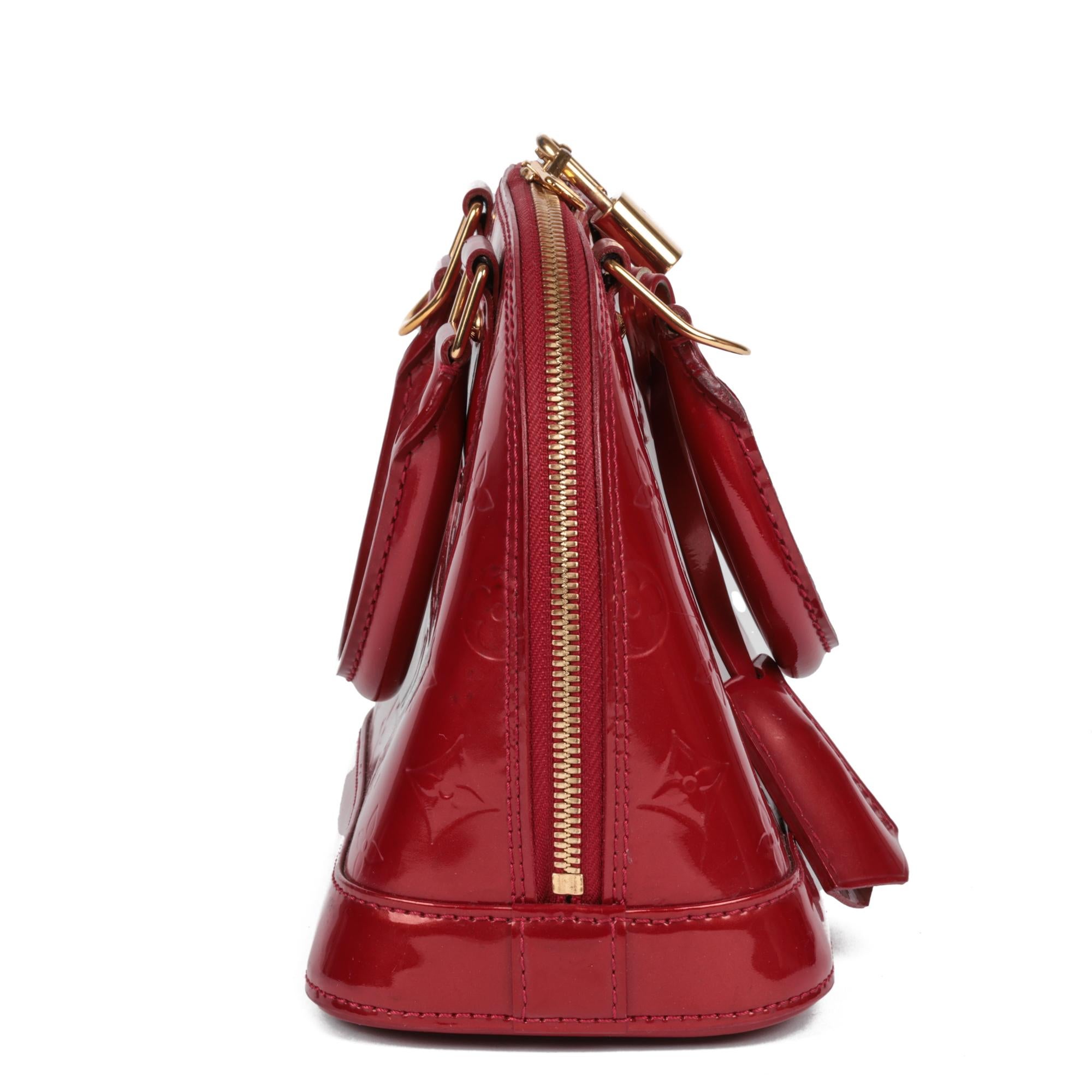 louis vuitton red bag