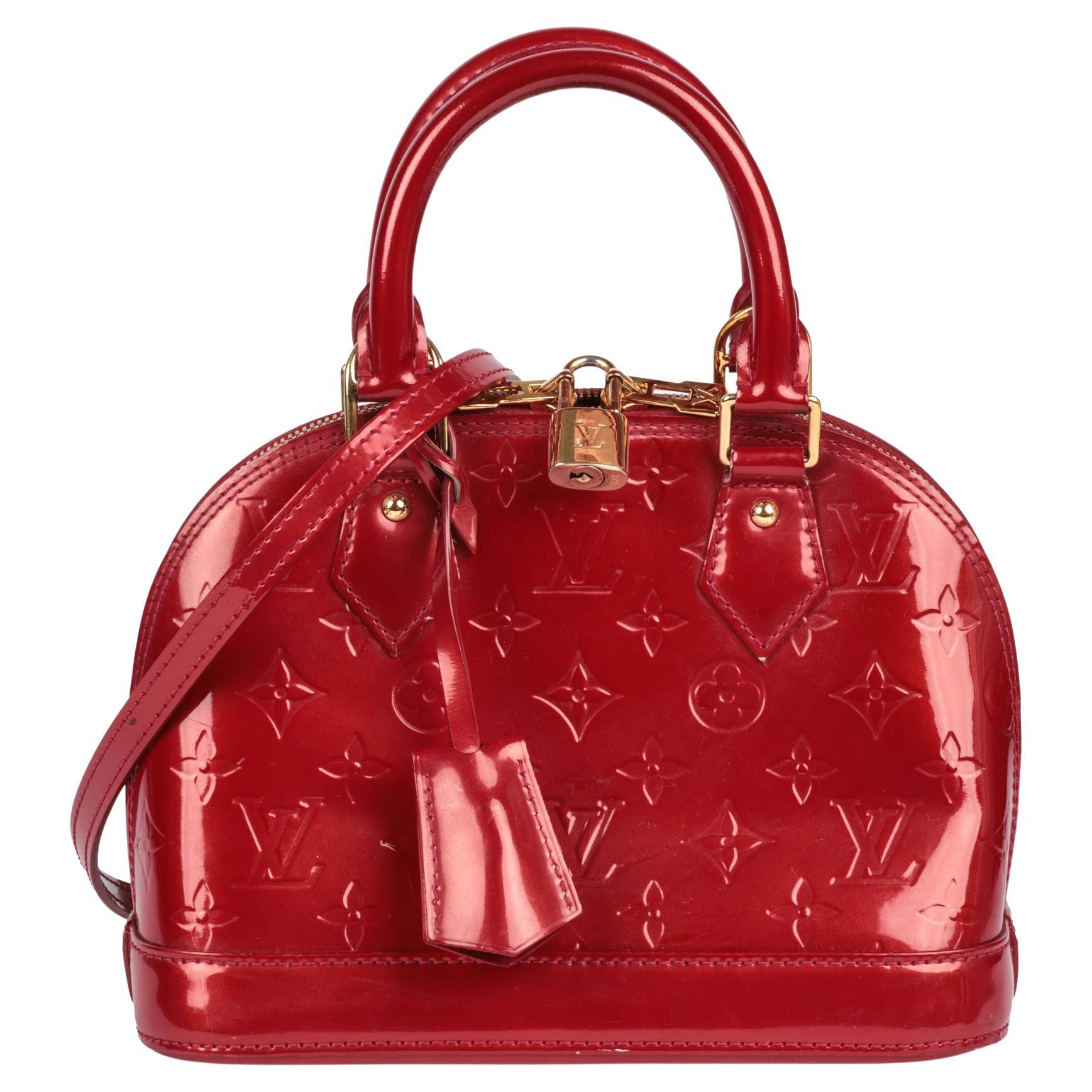 Louis Vuitton Alma Bb Vernis Leather - For Sale on 1stDibs