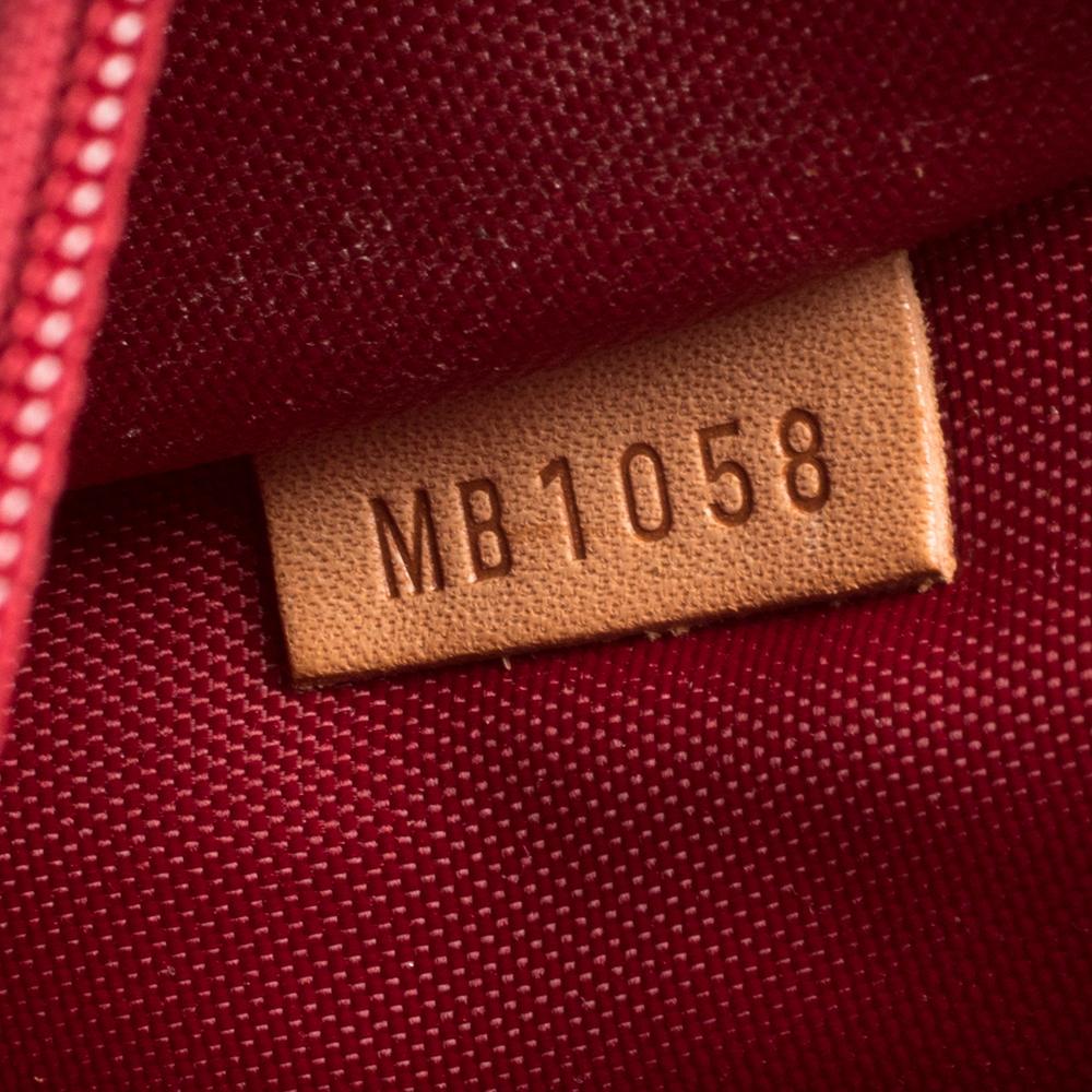 Louis Vuitton Red Monogram Vernis Pegase 45 Luggage 1